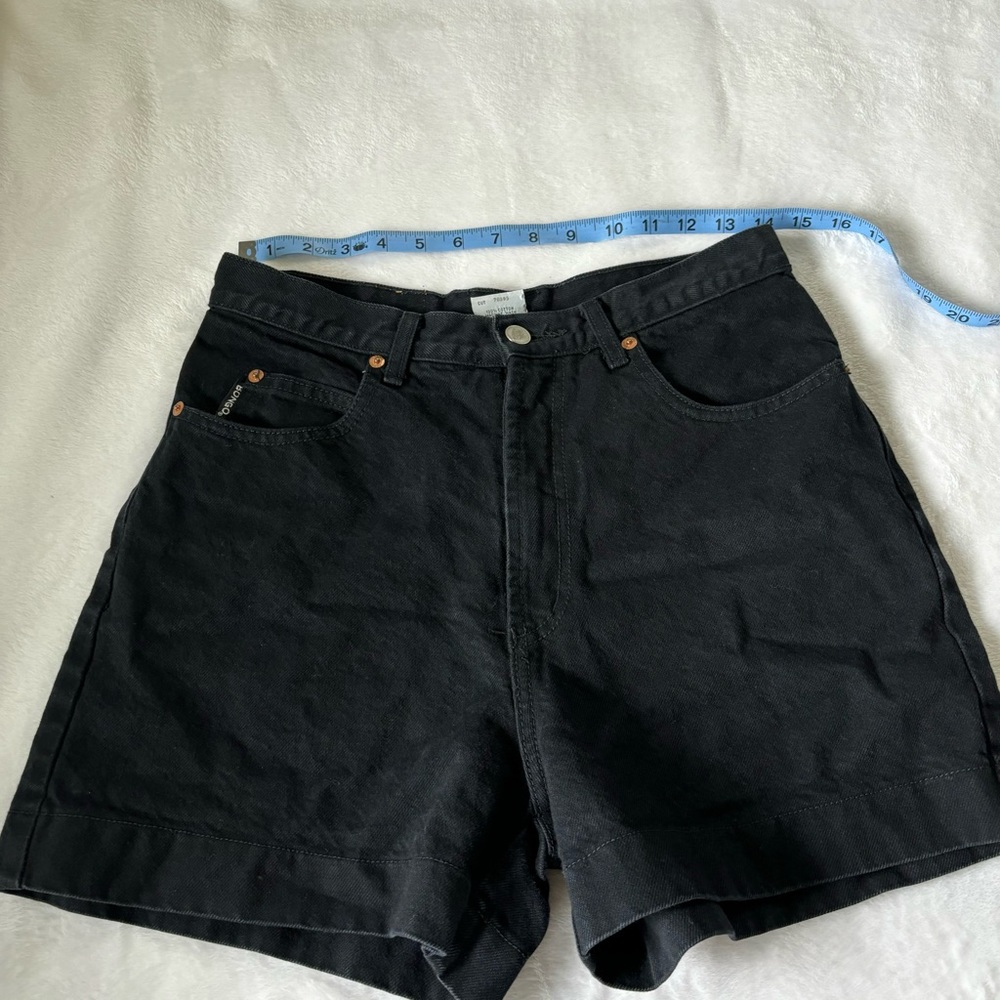 Bongo Black Jean Shorts